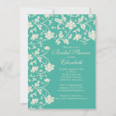  modern bloei Vrijgezellenfeest Kaart (Voorkant)