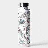 Modern Bloem Motief Print Waterfles (Links)