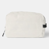 Modern bloemboeket Monogram Toilettasje (Achterkant)