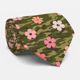 Modern bloemenpatroon bedrijf stropdas