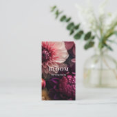 Modern Bloemensalon Afsprakenkaartje (Staand voorkant)