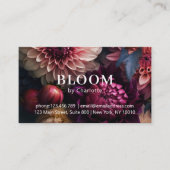 Modern Bloemensalon Afsprakenkaartje (Voorkant)
