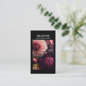 Modern Bloemensalon Visitekaartje (Staand voorkant)