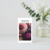 Modern Bloemensalon Visitekaartje (Staand voorkant)