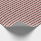 Modern bloemetjeshuis - Roestend verpakkingspapier Cadeaupapier (Hoek)