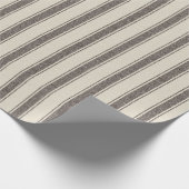 Modern bloemetjeshuis - Roestend verpakkingspapier Cadeaupapier (Hoek)