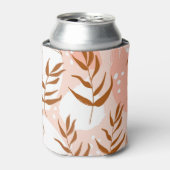 Modern bloemig naadloos patroon, . blikjeskoeler (Blikje Voorkant)