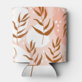 Modern bloemig naadloos patroon, . blikjeskoeler (Achterkant)