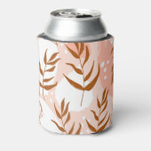 Modern bloemig naadloos patroon, . blikjeskoeler (Blikje Achterkant)