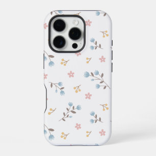 Modern bloemig naadloos patroon iPhone 16 pro hoesje