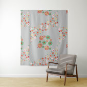 Modern Bloemmotief Wandkleed (In situ)