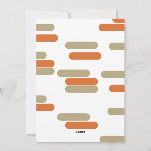 Modern Blok Foto Kerstmis Gepersonaliseerd Feestdagenkaart (Achterkant)