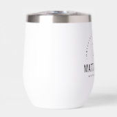 Modern Bloom Wedding Monogram (Voorkant)