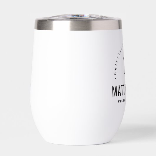 Modern Bloom Wedding Monogram (Voorkant)