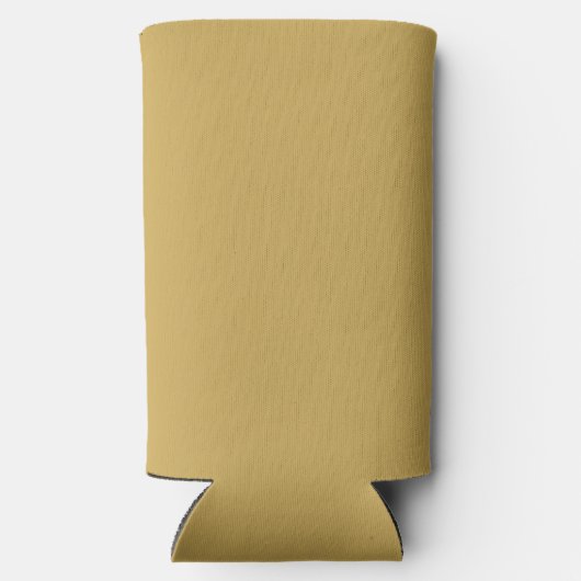 Modern Bloom Wedding Monogram | Mosterd Seltzer Blikjeskoeler (Achterkant)