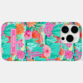 Modern Blooming Cacti Personalized Case-Mate iPhone Case (Achterkant (horizontaal))