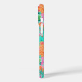 Modern Blooming Cacti Personalized Case-Mate iPhone Case (Achterkant / Links)