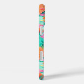 Modern Blooming Cacti Personalized Case-Mate iPhone Case (Achterkant / Rechts)