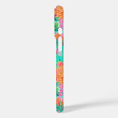 Modern Blooming Cacti Personalized Case-Mate iPhone Case (Achterkant / Links)