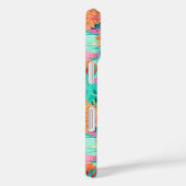 Modern Blooming Cacti Personalized Case-Mate iPhone Case (Achterkant / Rechts)