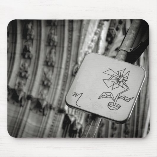 Modern Blossom Mousepad Muismat (Voorkant)