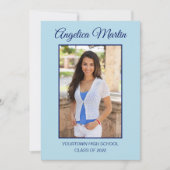 Modern Blue 2 Side Afstuderen 3 Fotoklasse 2022 (Voorkant)