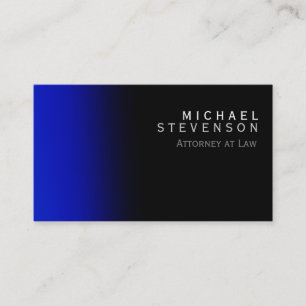 Modern Blue Attorney at Law Visitekaartje