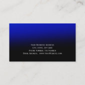 Modern Blue Attorney at Law Visitekaartje (Achterkant)