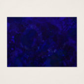 Modern Blue Calligraphy Wedding Transportation Visitekaartje (Achterkant)