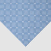 Modern Blue Diamond Chevron Baby shower Tissuepapier (Detail)