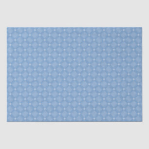 Modern Blue Diamond Chevron Baby shower Tissuepapier