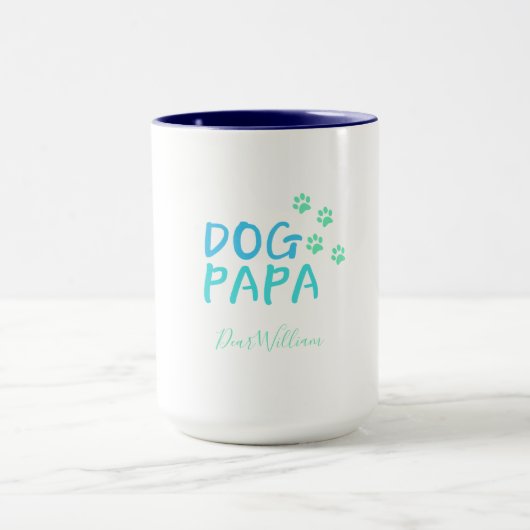 Modern Blue Dog Papa Mok (Midden)