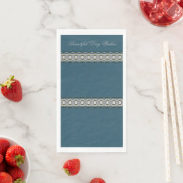 Modern Blue en Grey Servet