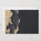 Modern Blue en Silver Afstuderen Photo Invite Kaart (Achterkant)