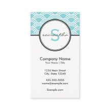 Modern Blue en White