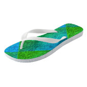 MODERN BLUE GREEN CUTE TEENSLIPPERS (Schuin)
