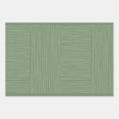 Modern Blue Green Merry-kerstcadeaupatroon Inpakpapier Vel (Voorkant 2)