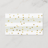 Modern Blue Moon Diaper Raffle Informatiekaartje (Achterkant)