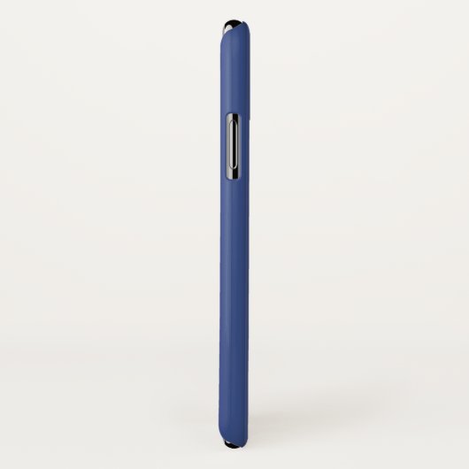 Modern Blue Paars Stripe Case-Mate iPhone Case (Achterkant / rechts)