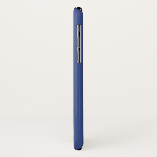 Modern Blue Paars Stripe Case-Mate iPhone Case (Achterkant/links)