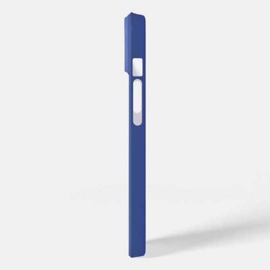 Modern Blue Paars Stripe Case-Mate iPhone Case (Achterkant / Links)