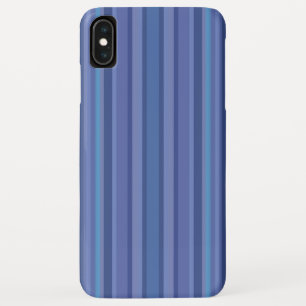 Modern Blue Paars Stripe Case-Mate iPhone Case