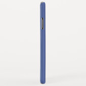 Modern Blue Paars Stripe Case-Mate iPhone Case (Achterkant/rechts)