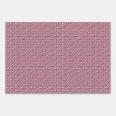 Modern Blue Red Cream Geometric Stars Patroon Inpakpapier Vel (Voorkant 3)