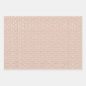 Modern Blue Red Cream Geometric Stars Patroon Inpakpapier Vel (Voorkant 2)