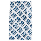 Modern Blue SENIOR Graduation Klein Cadeauzakje (Voorkant)