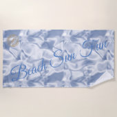 Modern Blue Strandlaken (Voorkant)