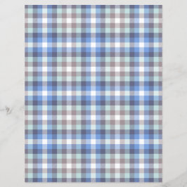 Modern Blue Tartan Patroondeboek