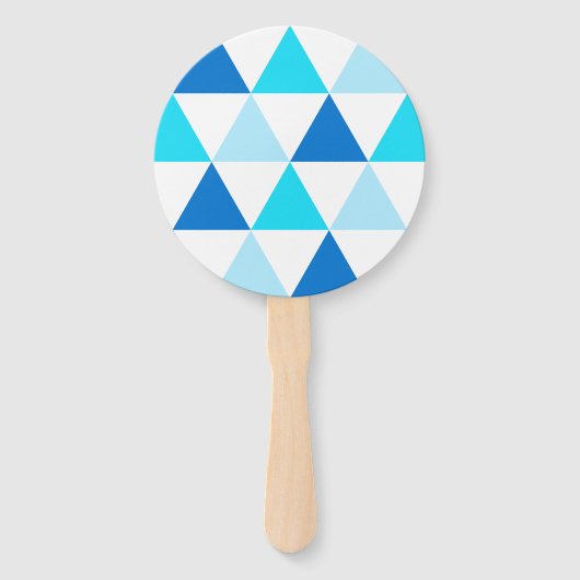 Modern Blue Team Boy Baby shower Handwaaier (Achterkant)