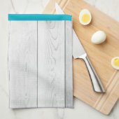 Modern Blue Theedoek (Quarter Fold)